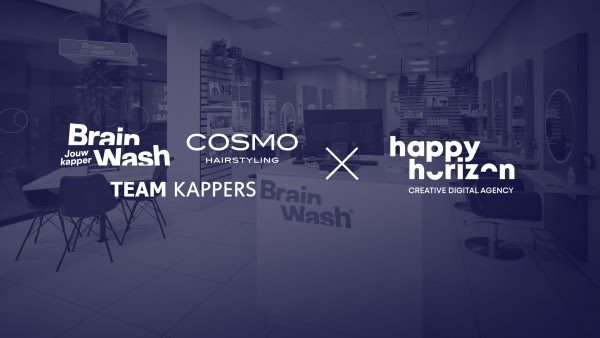 BrainWash en Cosmo Hairstyling kiest voor Happy Horizon